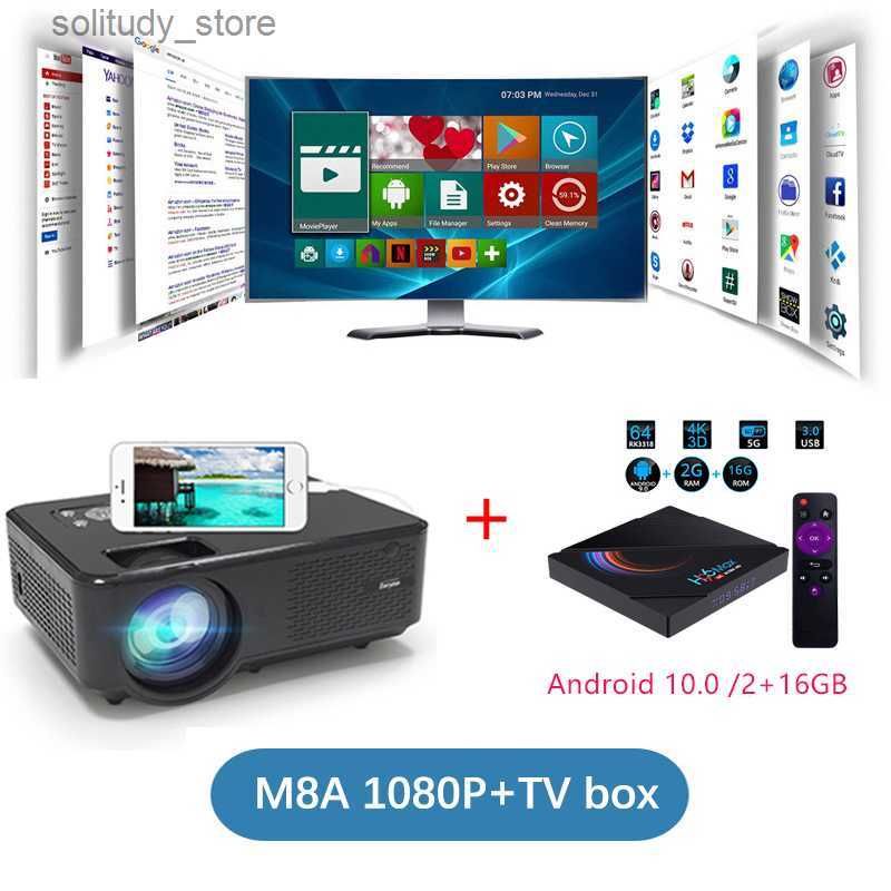 M8A 1080P Ajouter une boîte à télévision