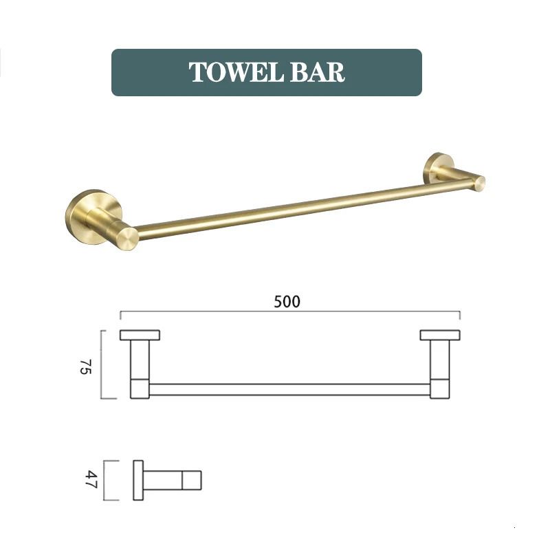 Single Towel Bar