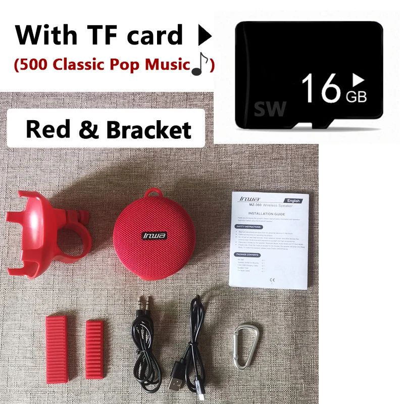 Red with Tf Card