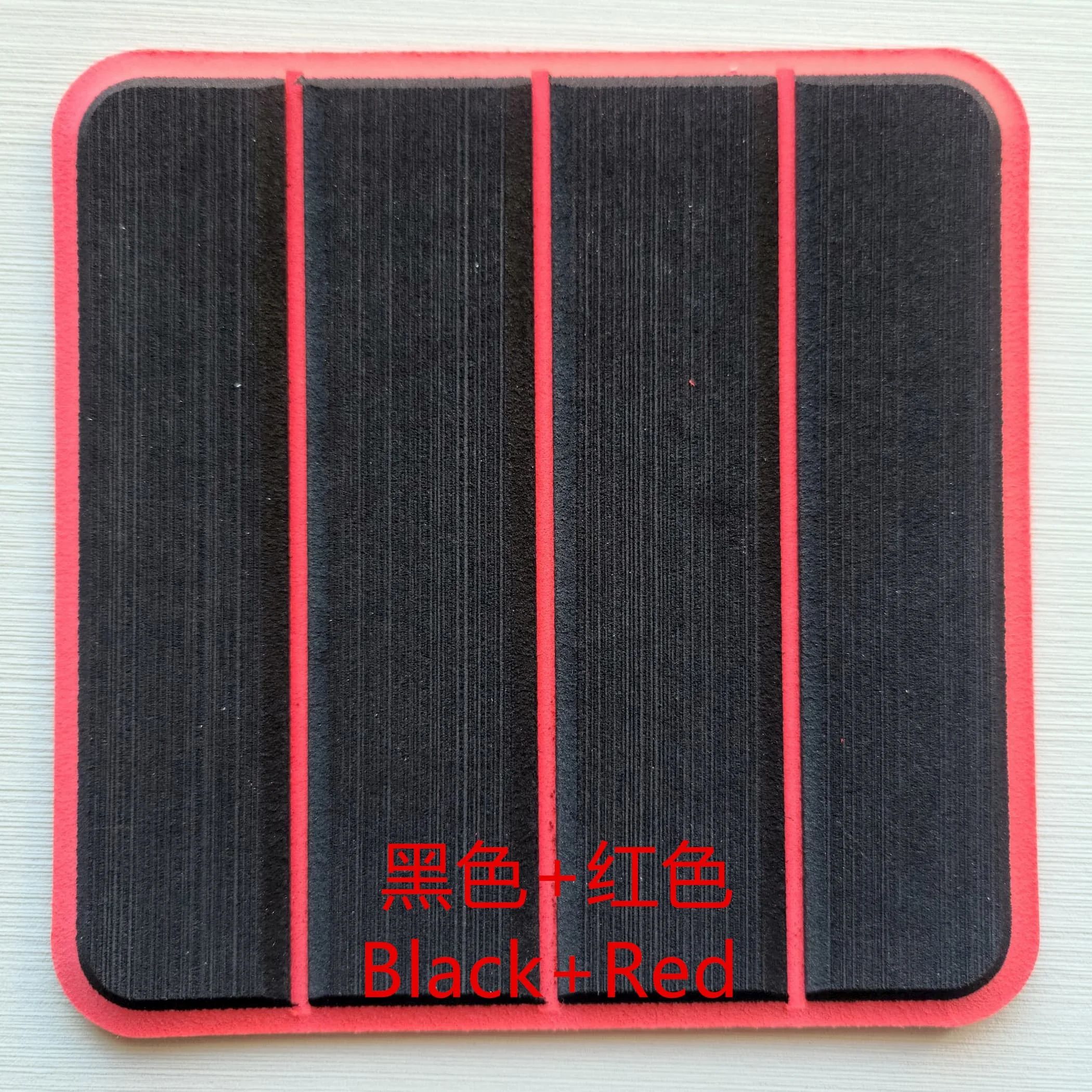 Color:Black over red