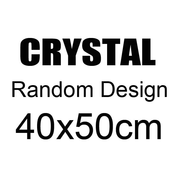 Farbe: Kristall 40x50 cm