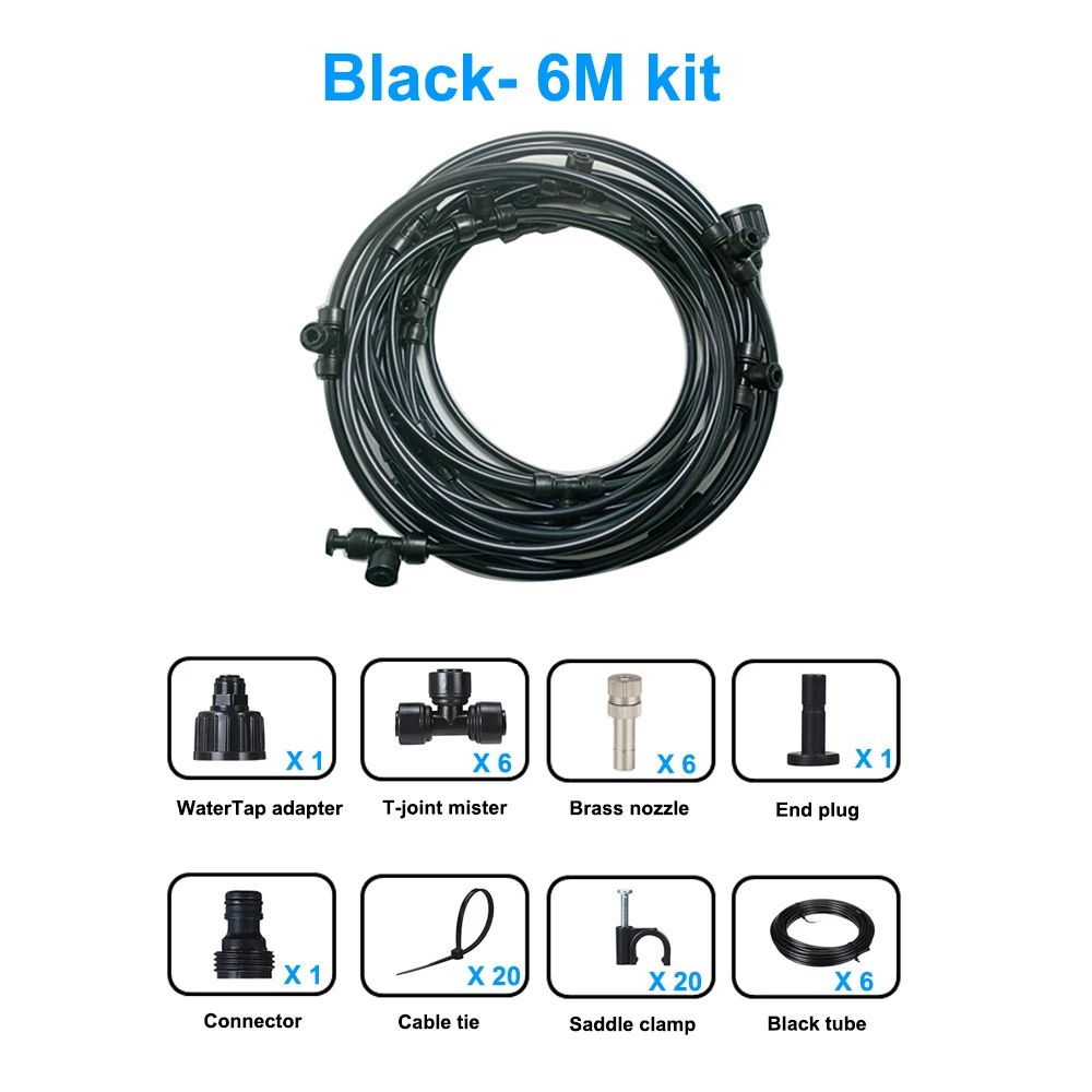 Färg: Black-6M-kit