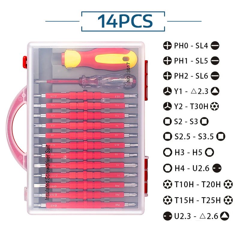 色：14pcs