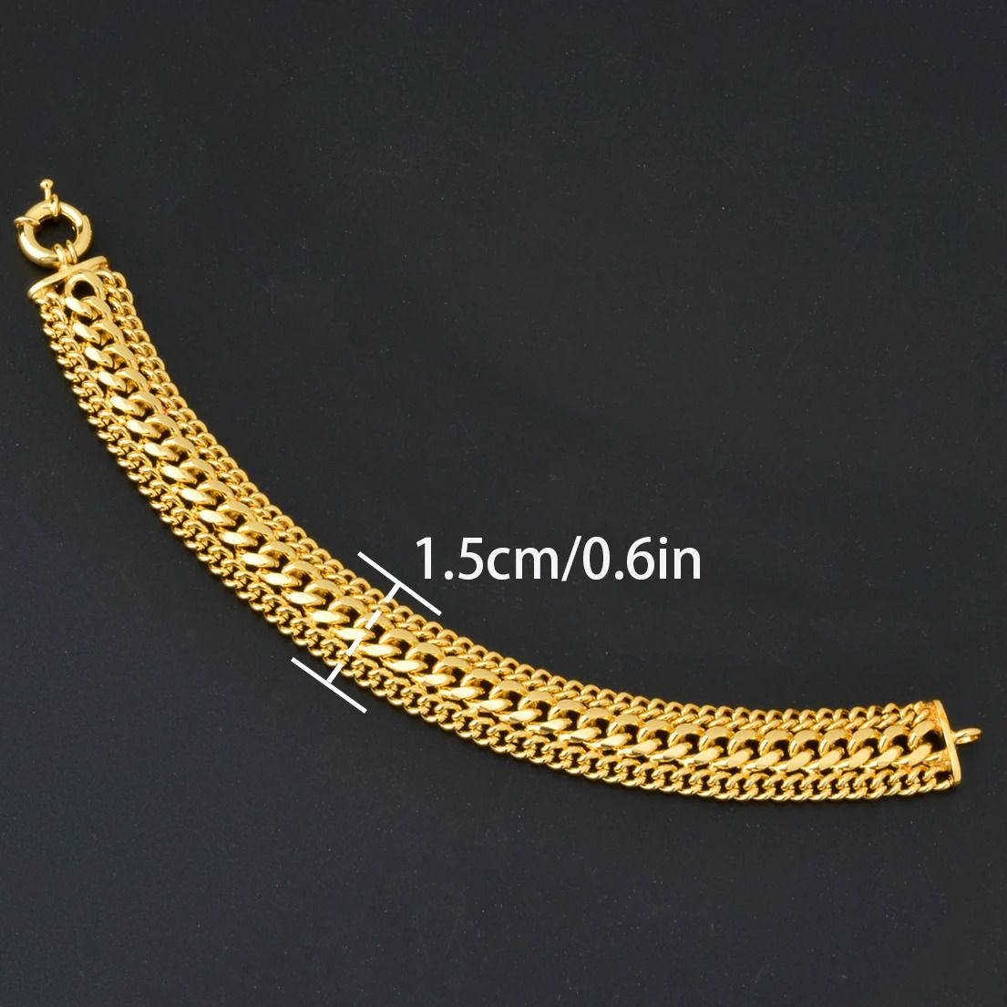 15mm Wide Bracelet-8 in