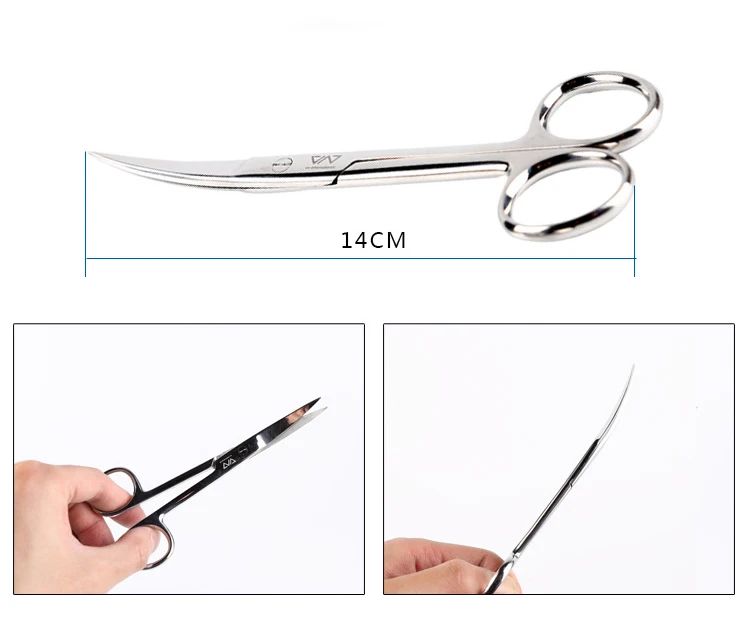 Color:S Curved Scissor