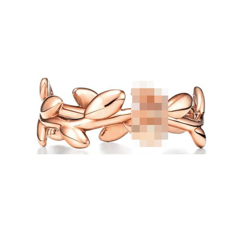 Leaf Shaped Rose Gold