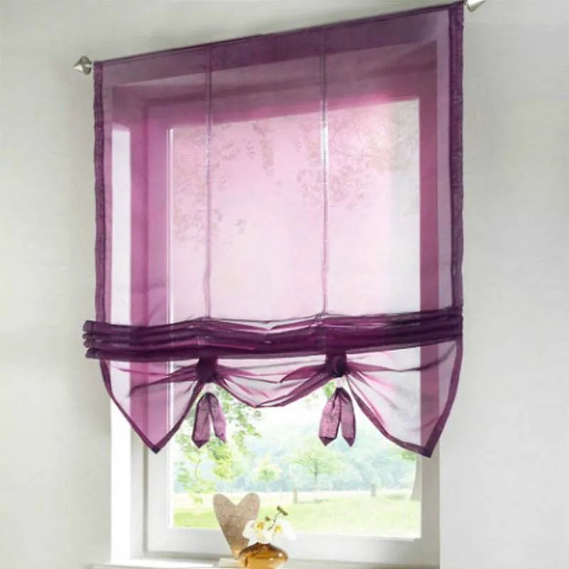 Couleur : Violet. Taille : L100 cm x H155 cm.