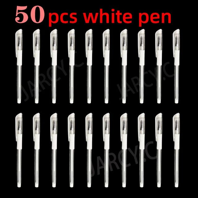 50 stuks witte pen