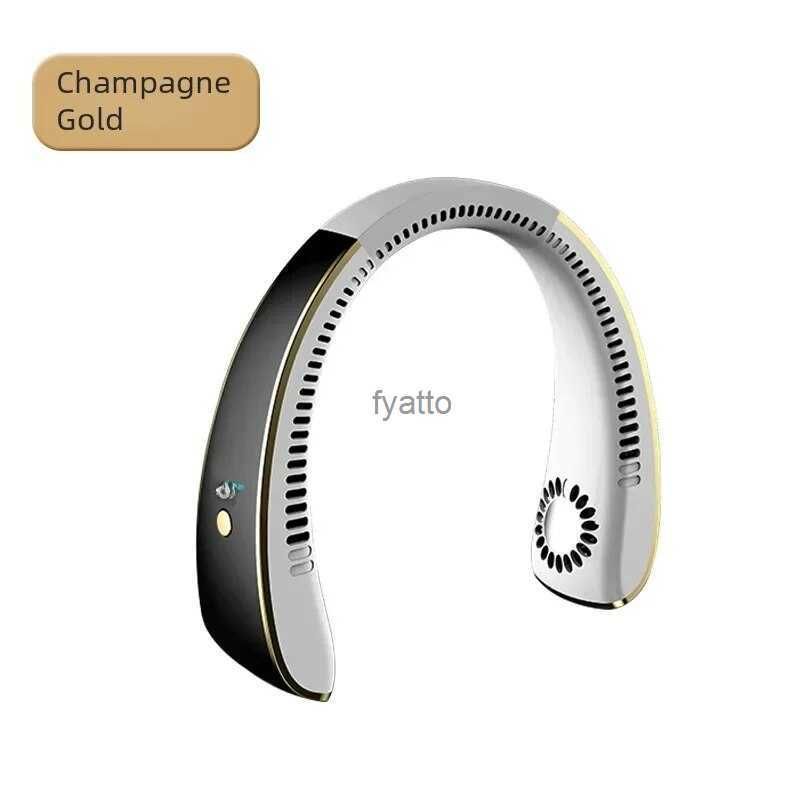 Y06 Voice Intelligence Halter Fan Gold