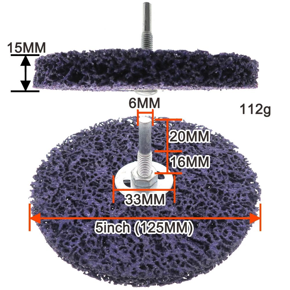 Cor: Roxo 125x15MM