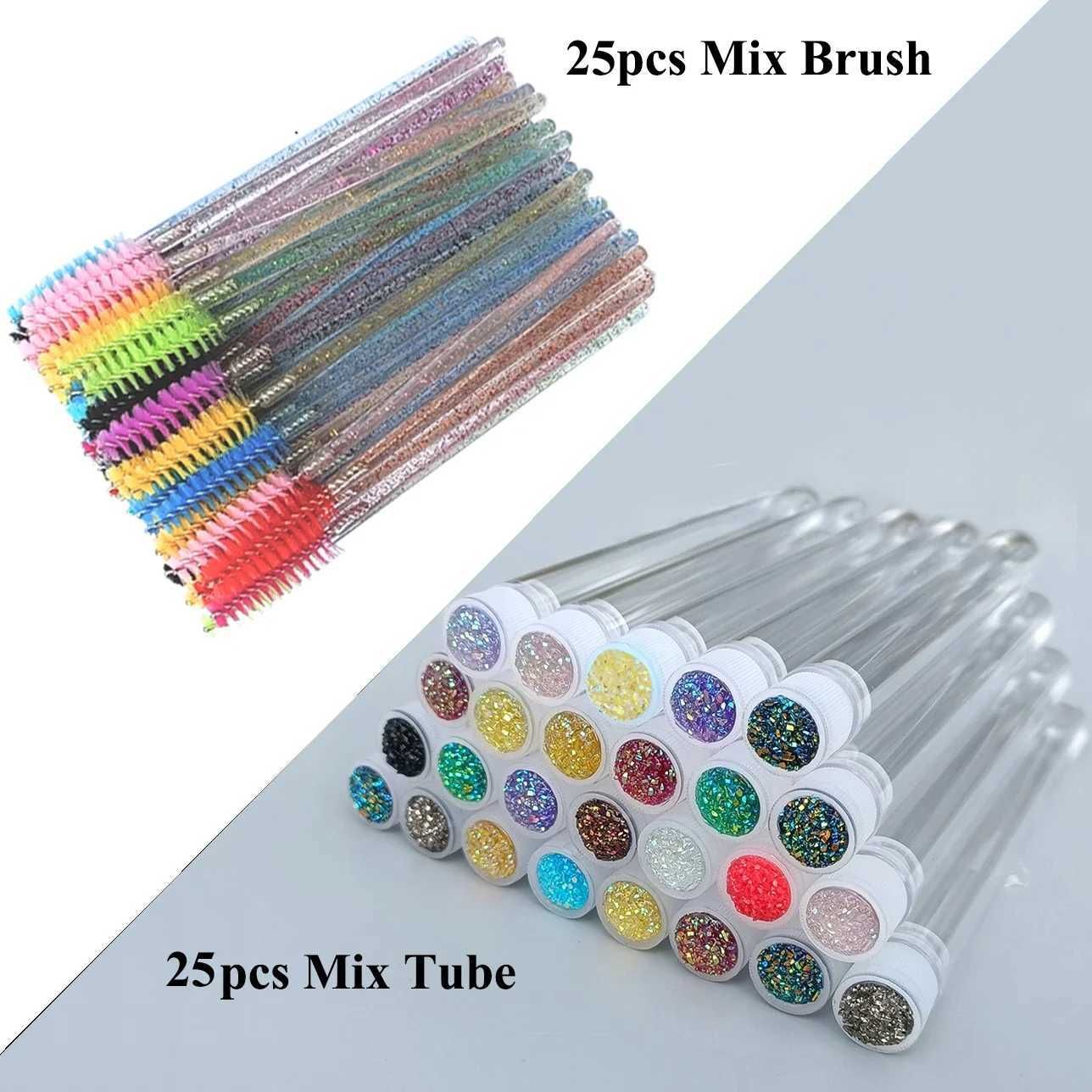 Tube de 25 pièces Brosse de 25 pièces