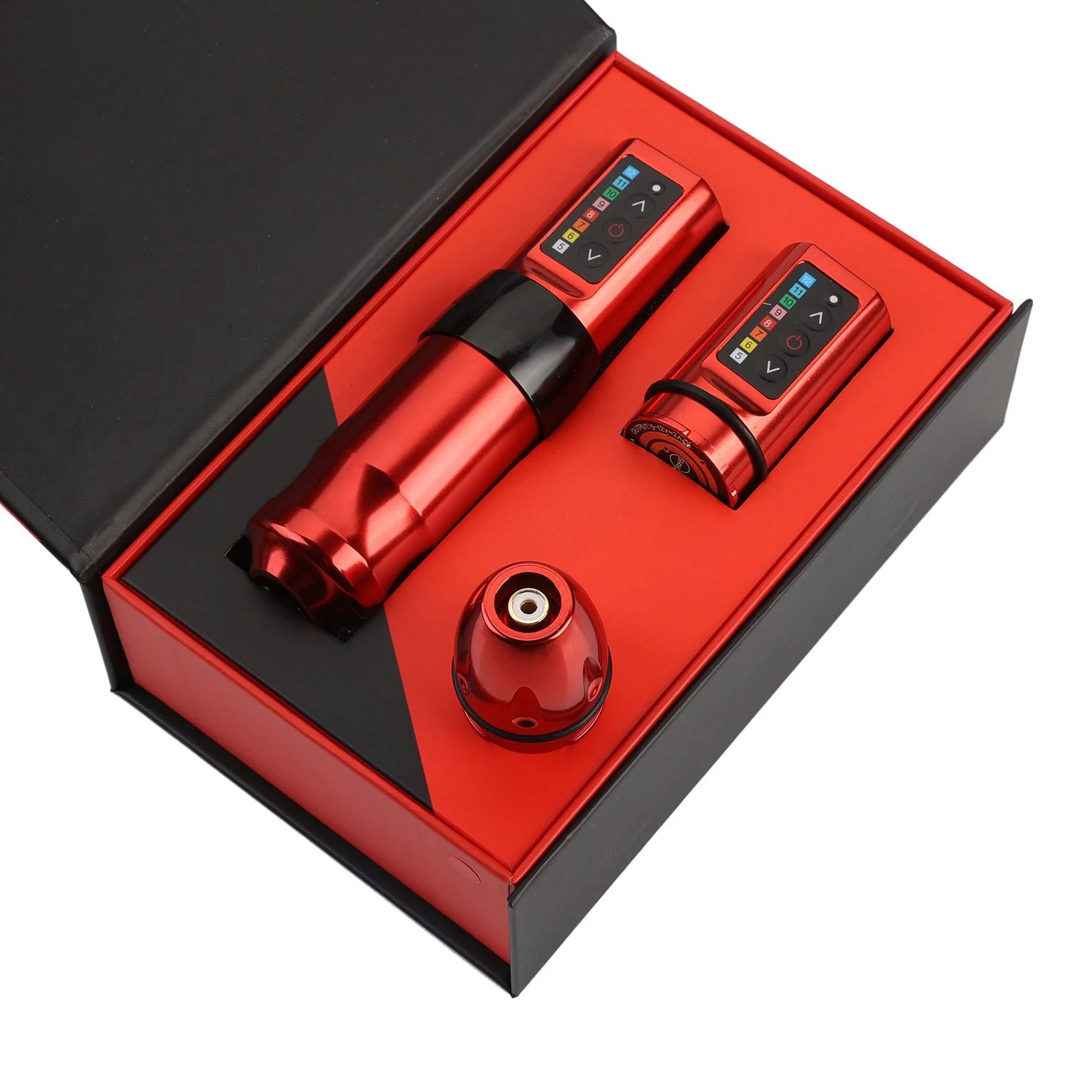 Color:Red two battery