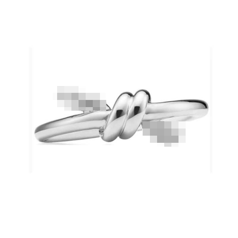 Rope Knot Diamond Free Silver