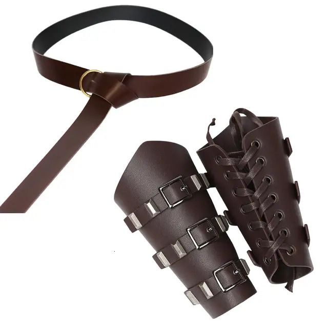 Belt Set Brown Ajust