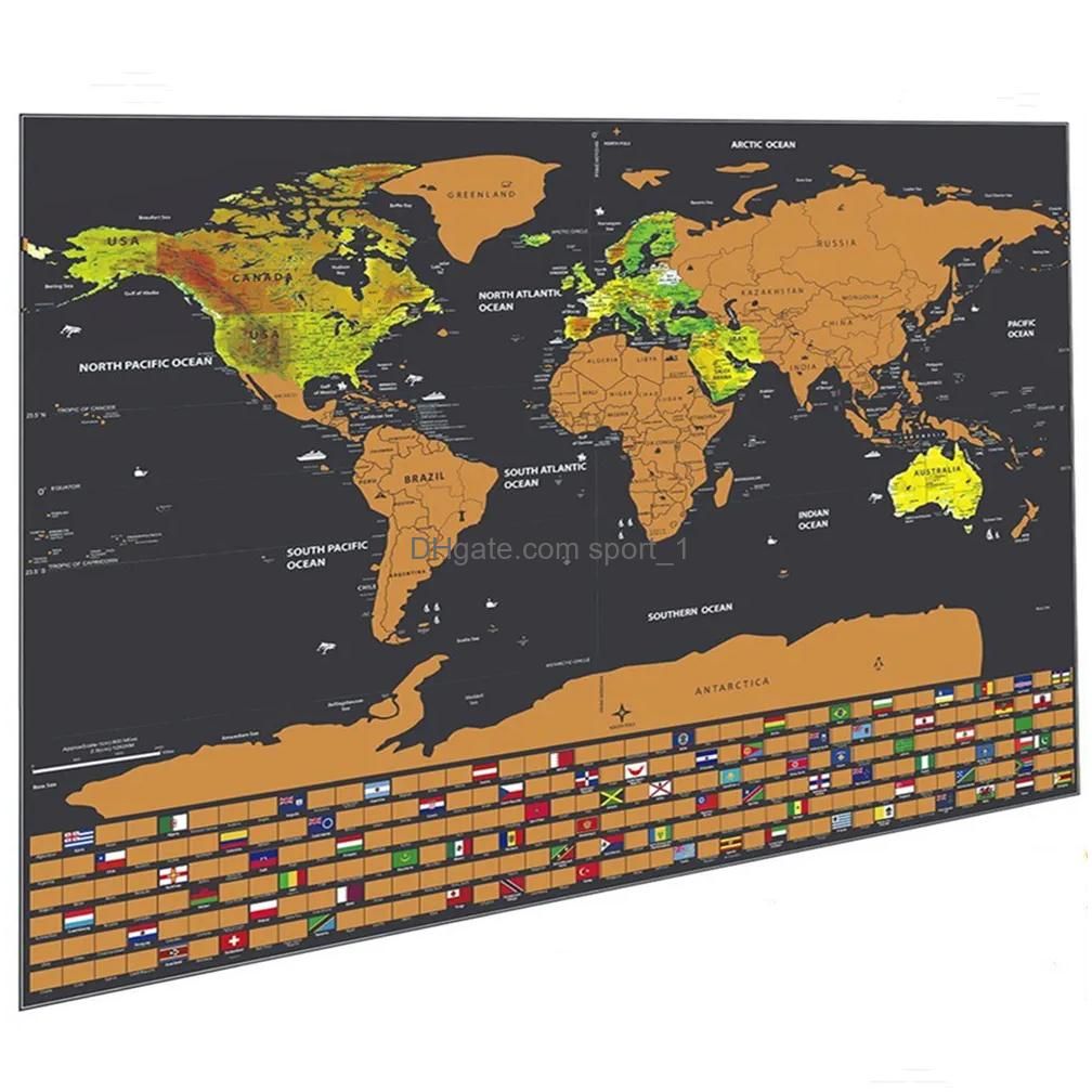 mappa della bandiera nazionale