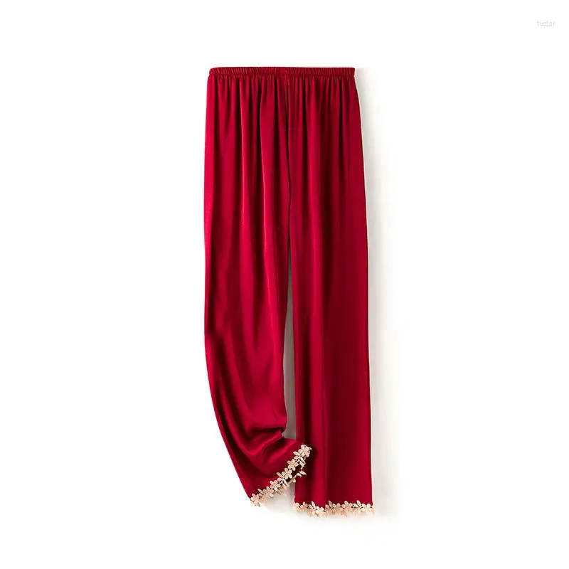 Pantalon bordeaux un