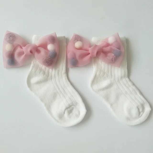 White Pink Bow