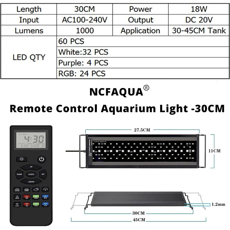 اللون: 30CM