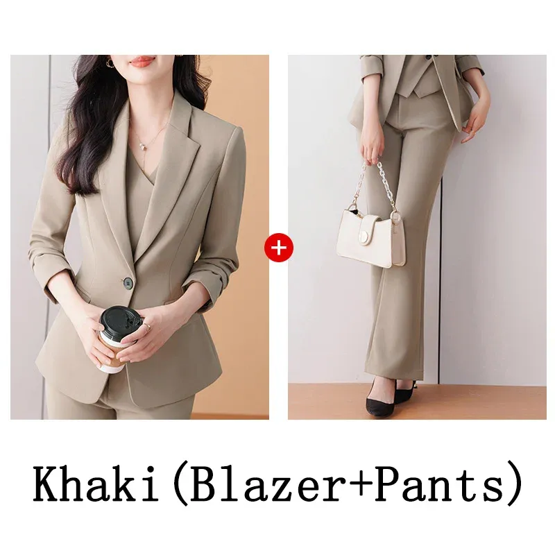 Blazer Kaki 2 Ensembles