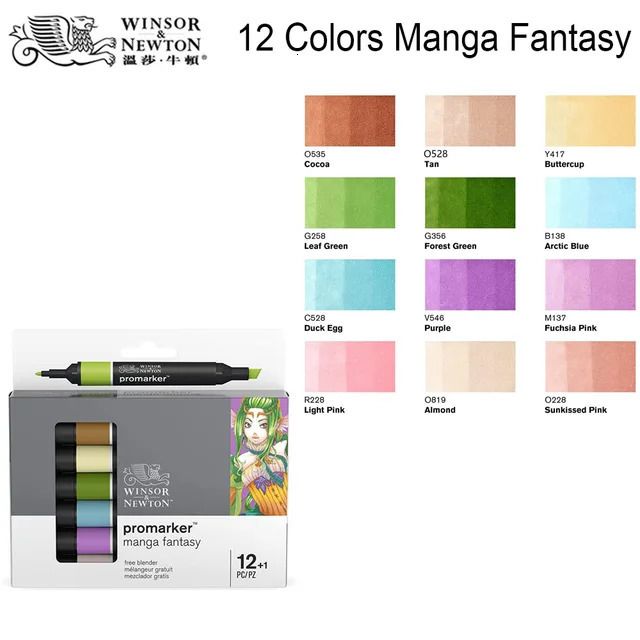 12 färger fantasi