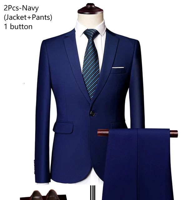 Navy 2-piece Suit