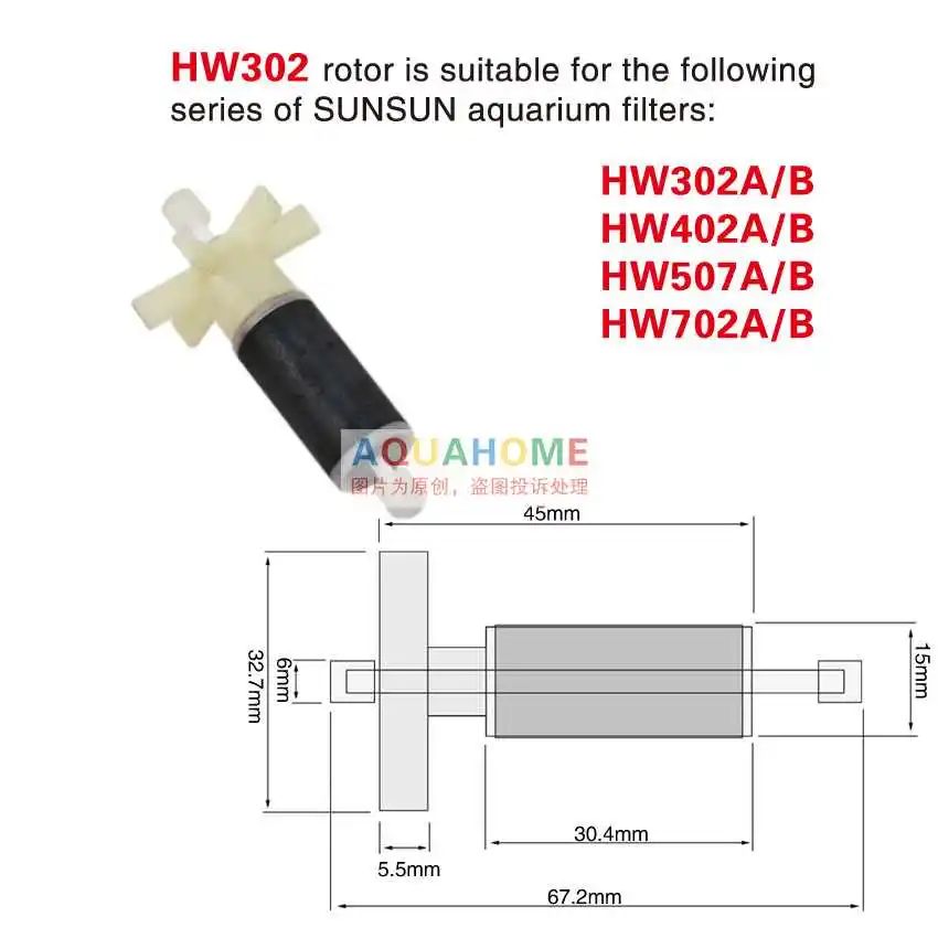 Color:HW302 402 507 702Size:Rotor