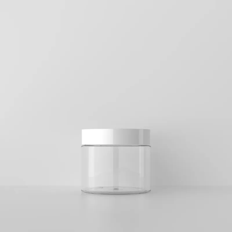 50g jar white cap