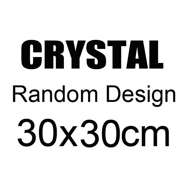 Color:Crystal 30x30Size:Random Photo