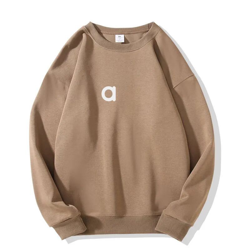 Głębokie khaki 【pullover】 duże logo
