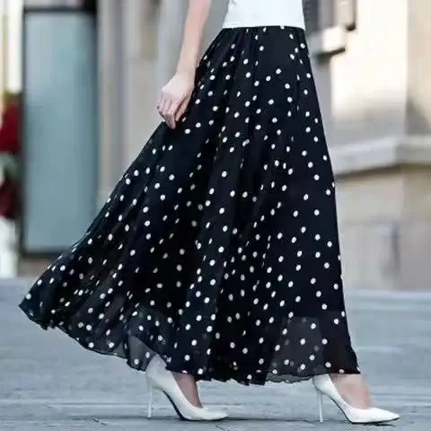 Polka dot skirt