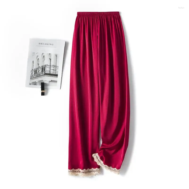 Pantalon bordeaux b