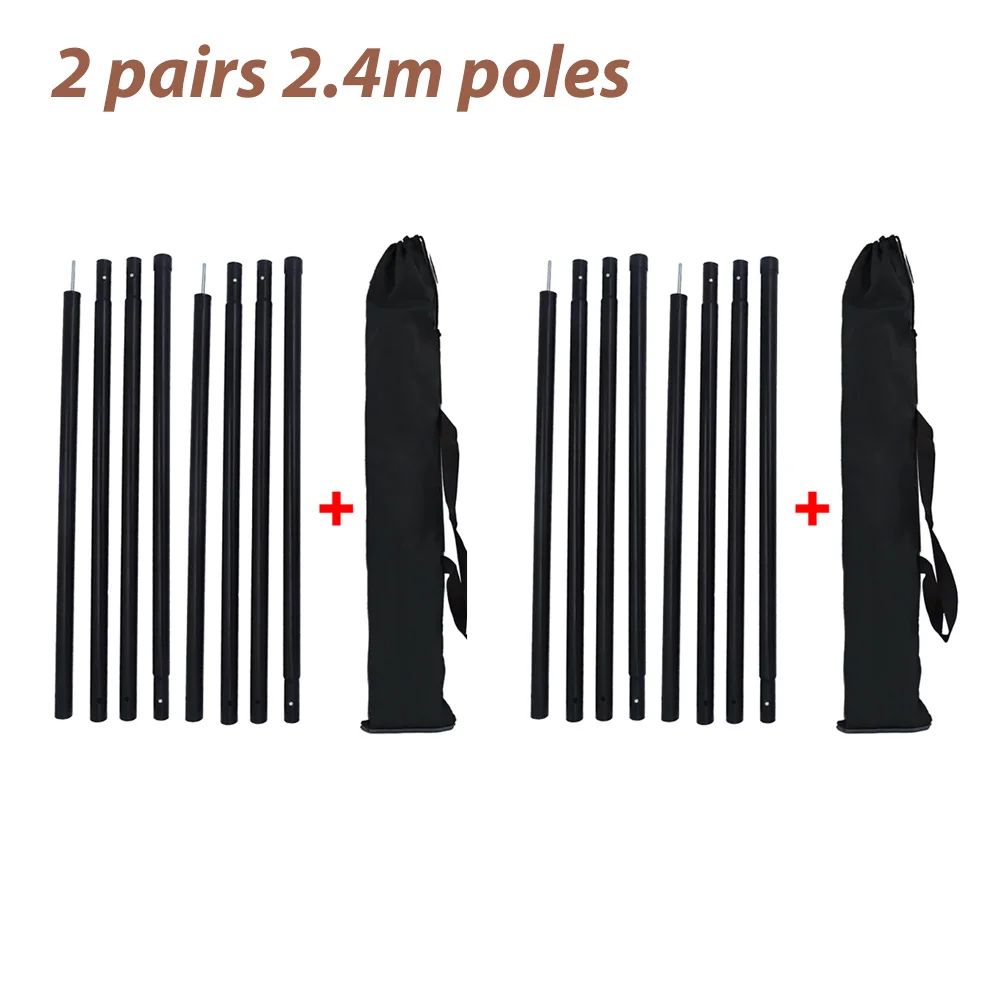 Color:2 pair 2.4m poles