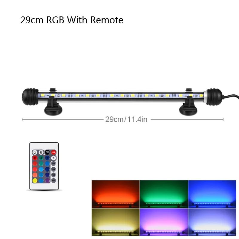 Color: 29 cm RGB con control remoto