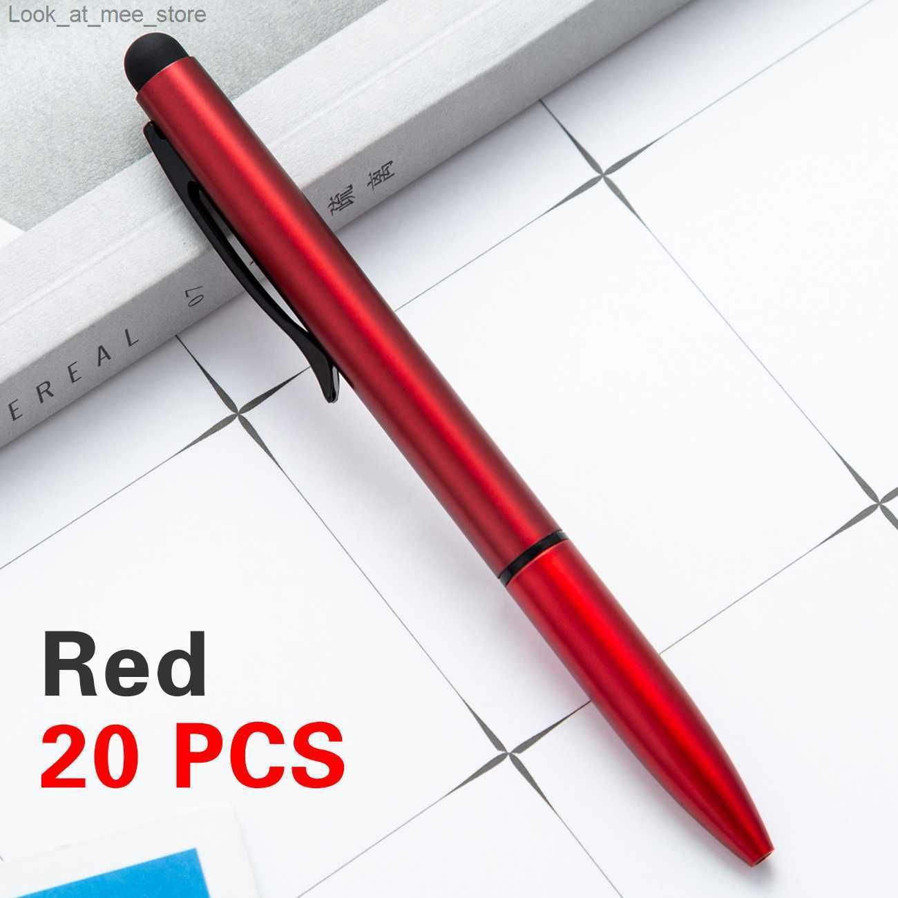 Czerwone - 20 długopisów