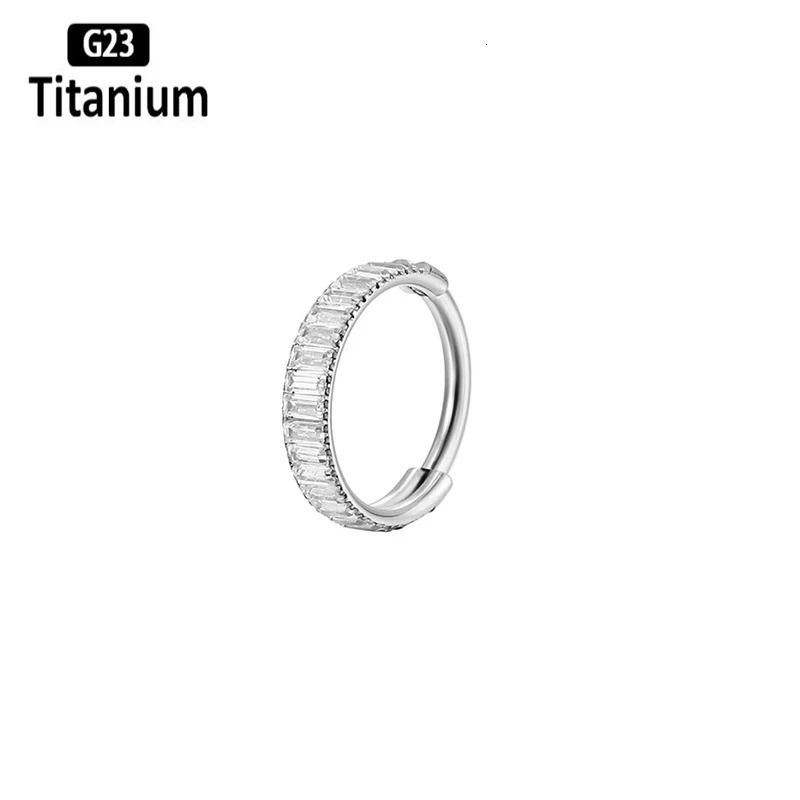 Серьги титана-16G 1,2х8 мм