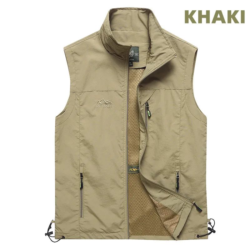 Color:8817 KhakiSize:XXL