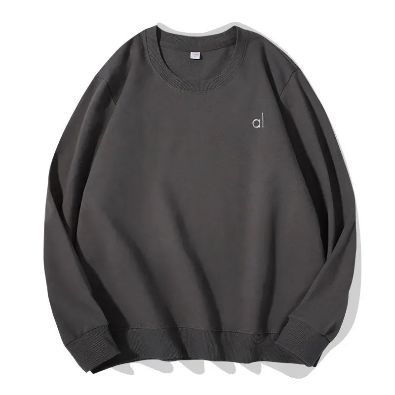 Grå 【Pullover】 3D -logotyp