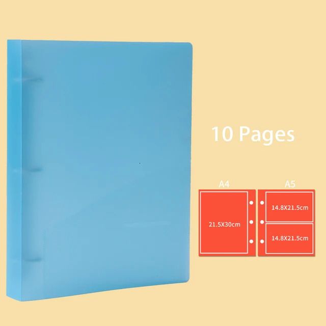 Bleu 10 Pages