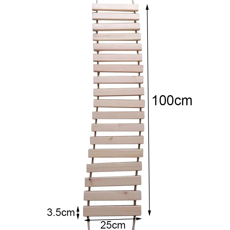 Renk: 100 cm ahşap merdiveni