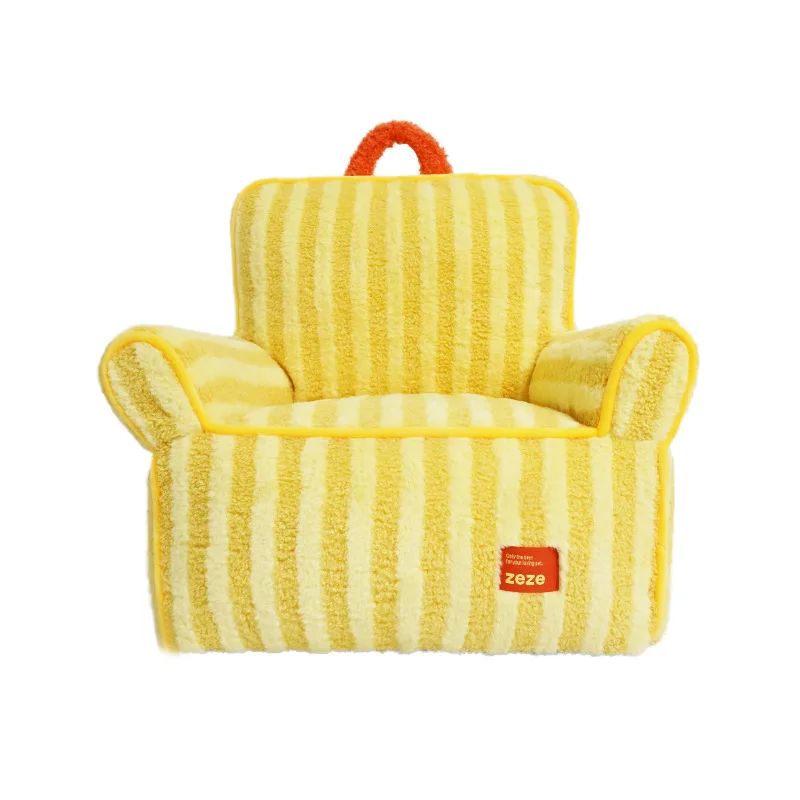Färg: gul soffa