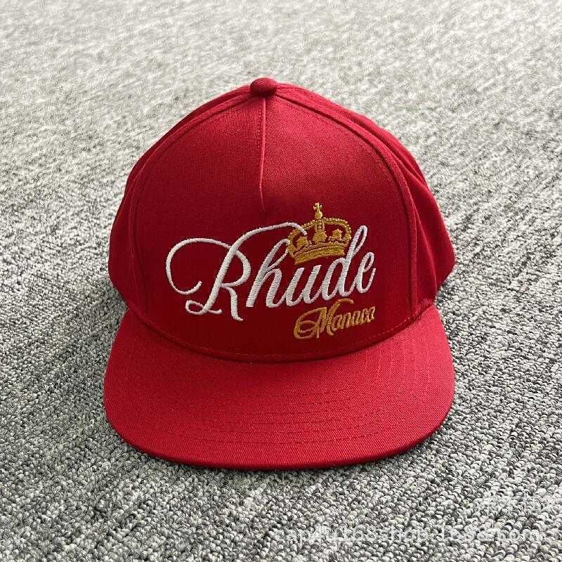 Wine Red - Embroidered Crown