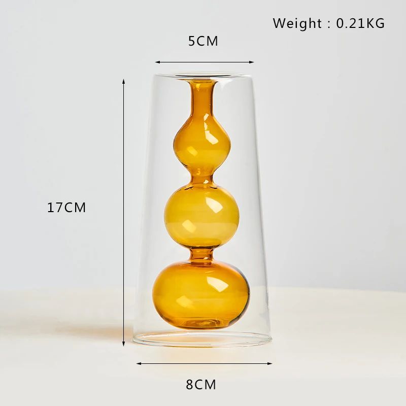 Cor: Vaso Laranja 17CM