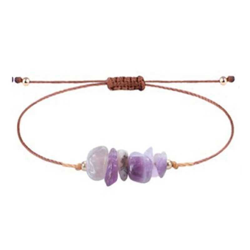 12 Amethyst-8-28cm Adjustable