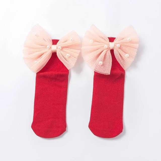 Red Beads Bow