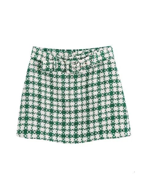 Green Half Skirts40