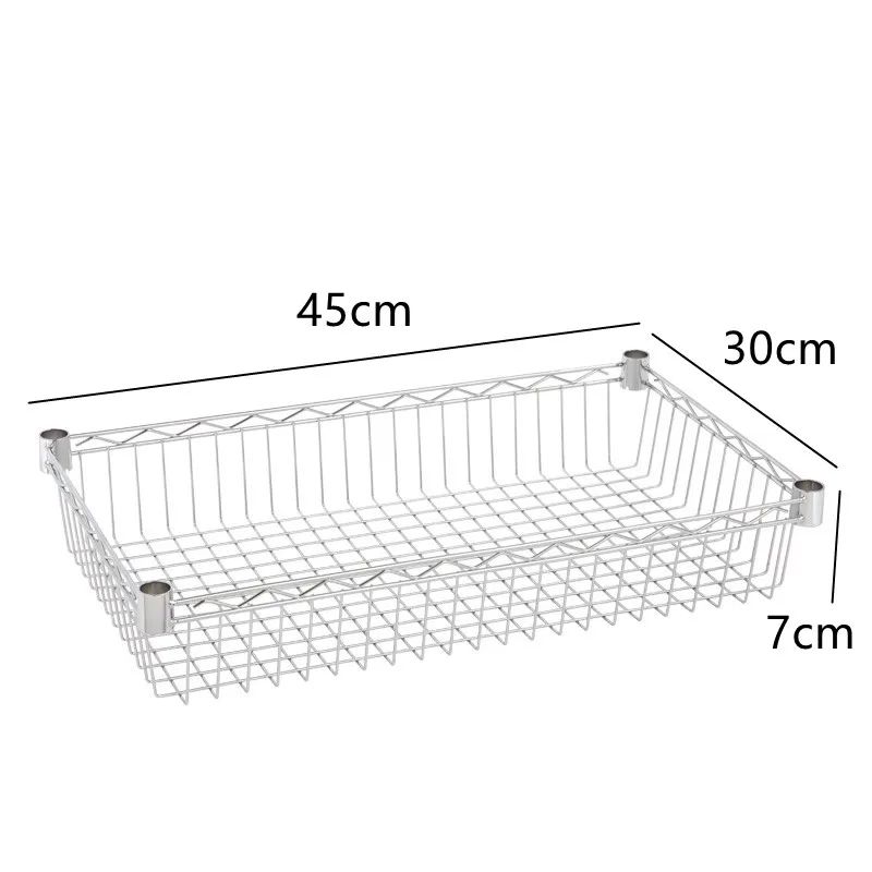 اللون: حديد سلة 45 × 30