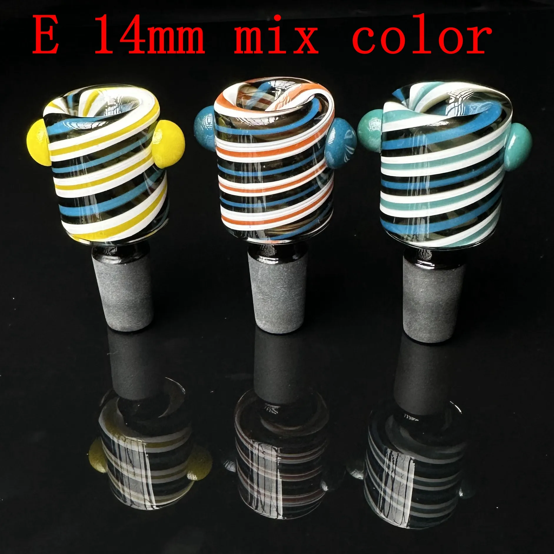 E Karışık renk 14mm erkek