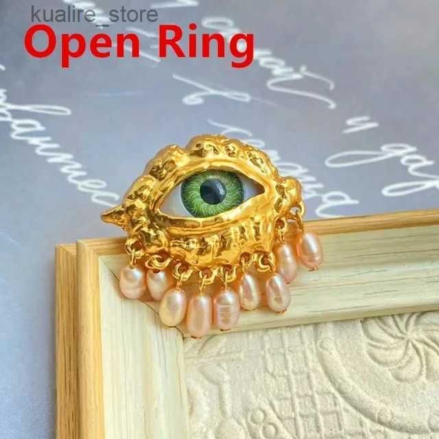 Mässing öppen ring8