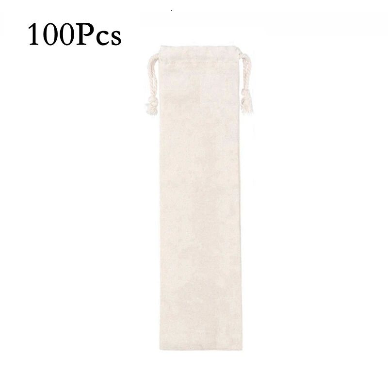 100pcs White Bag