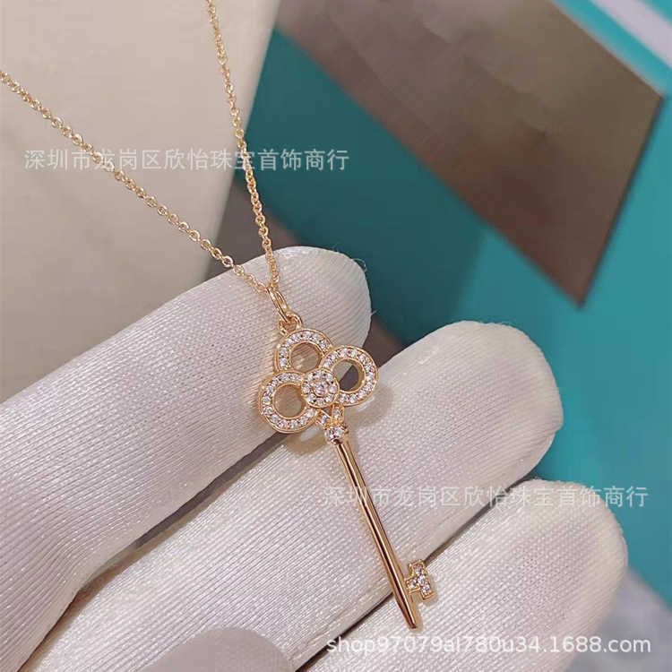 Crown Key Rose Gold-925 Silver